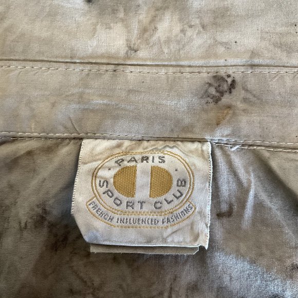 Upcycled shirt- ecodyed and rusted - Picture 3 of 5